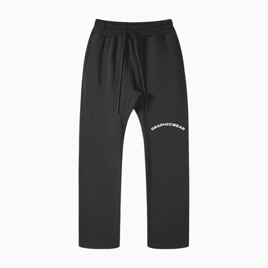 Solid Color Straight Leg Pants
