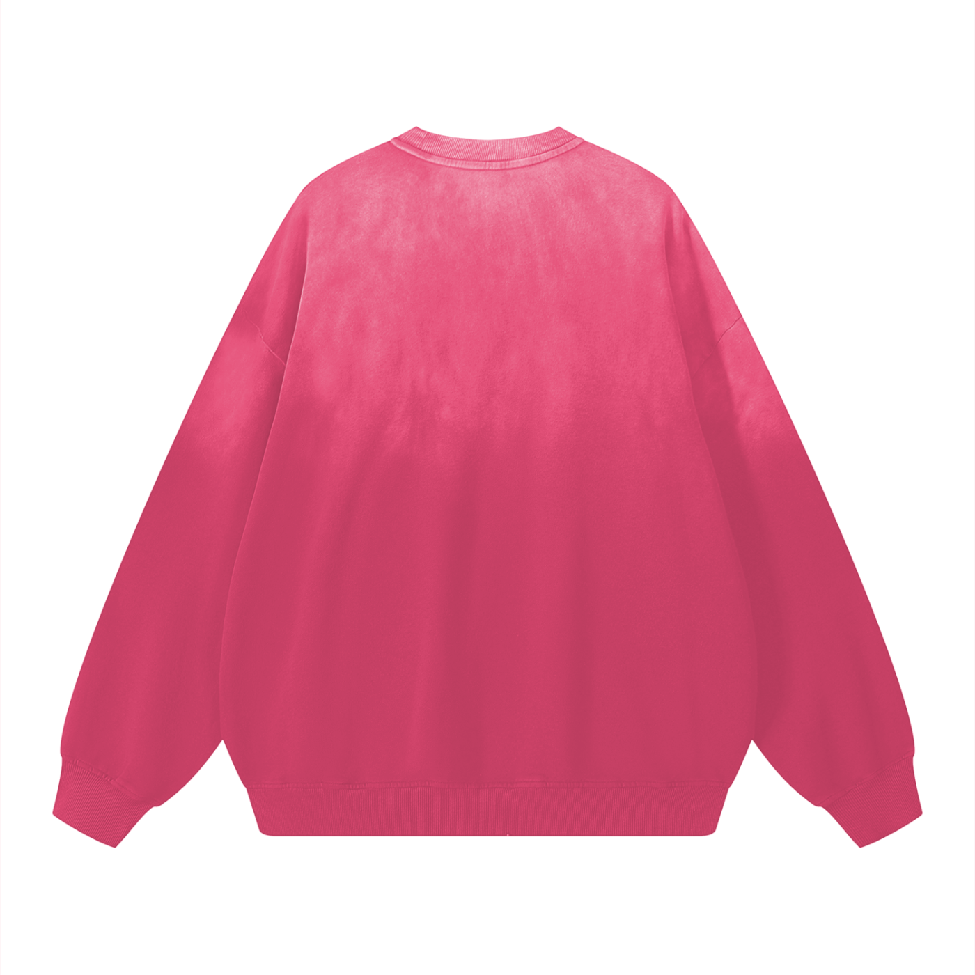 Pure Cotton Wash Drop-Shoulder Sweatshirt