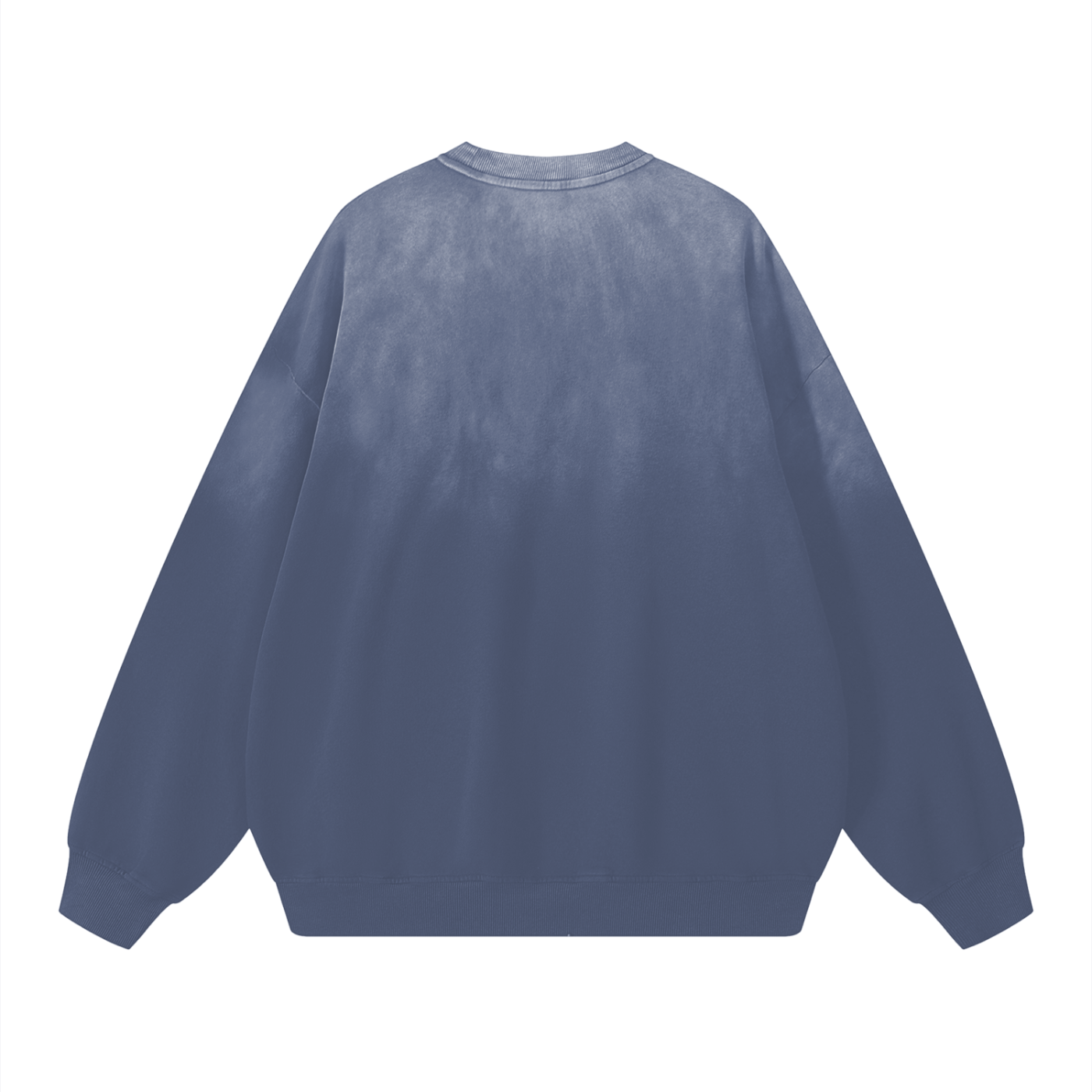 Pure Cotton Wash Drop-Shoulder Sweatshirt