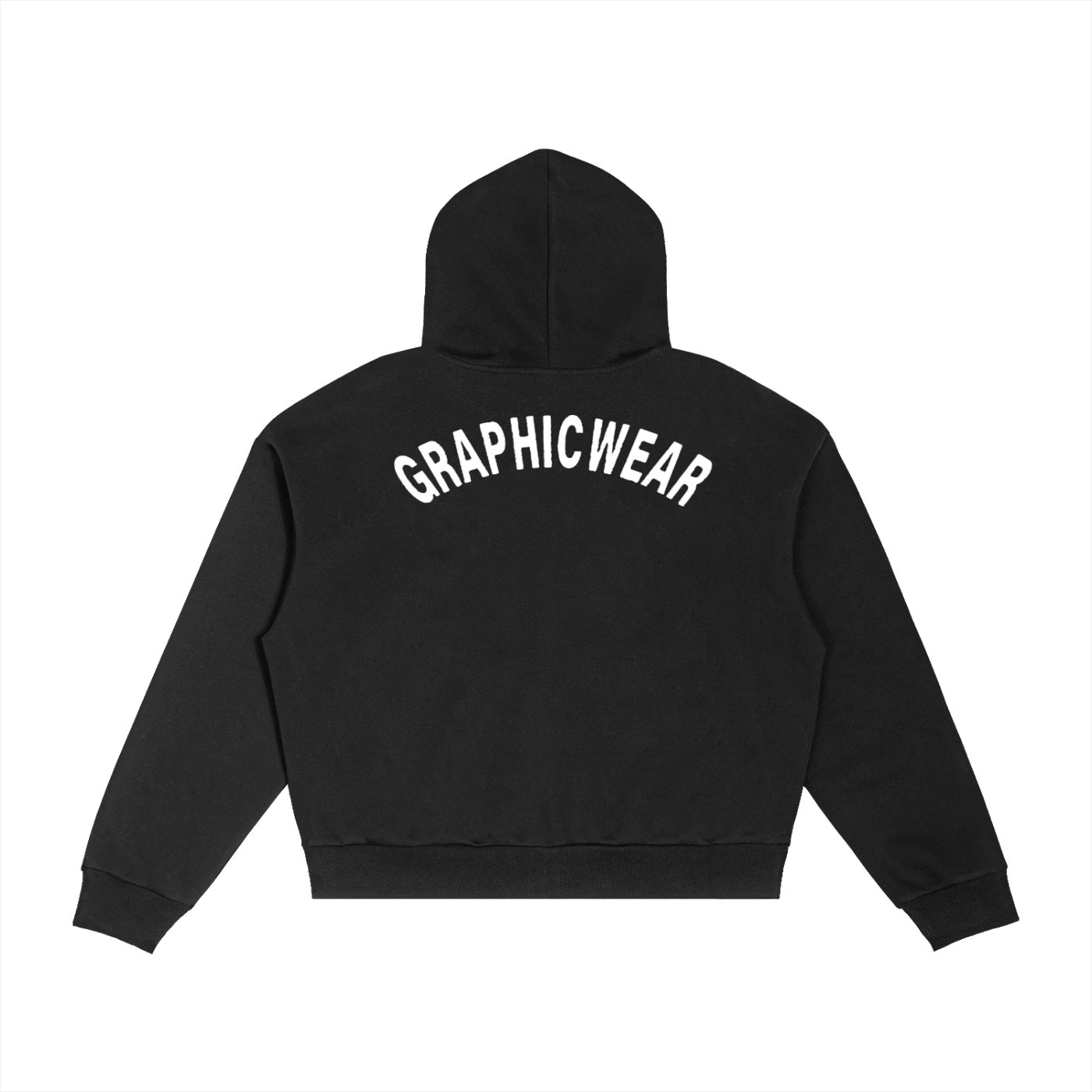 Contrast Plaid Boxy Zip Hoodie