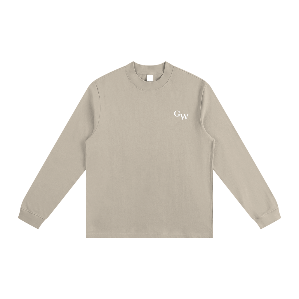 Essential Non-Shrink Mock Neck Sweatshirt