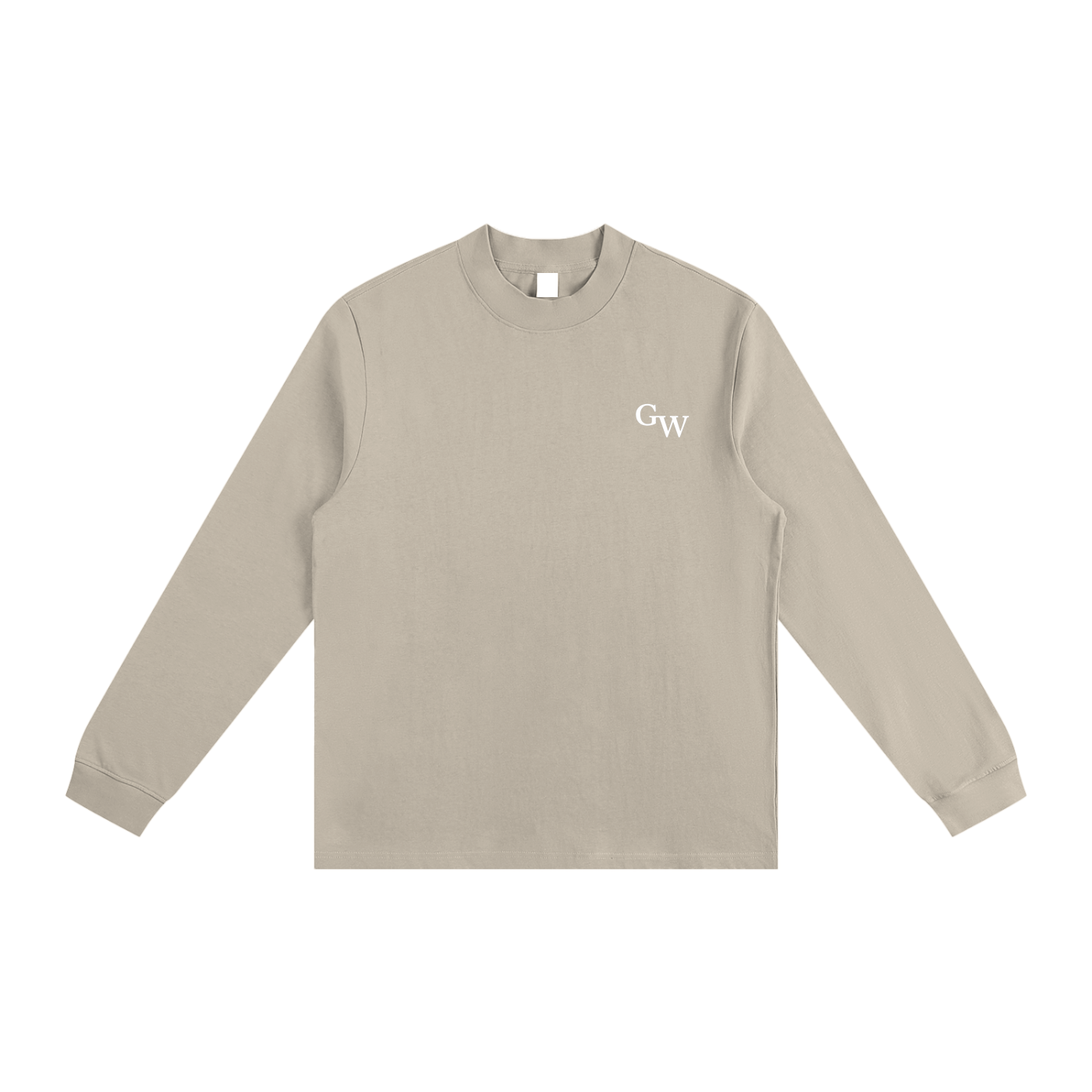 Essential Non-Shrink Mock Neck Sweatshirt