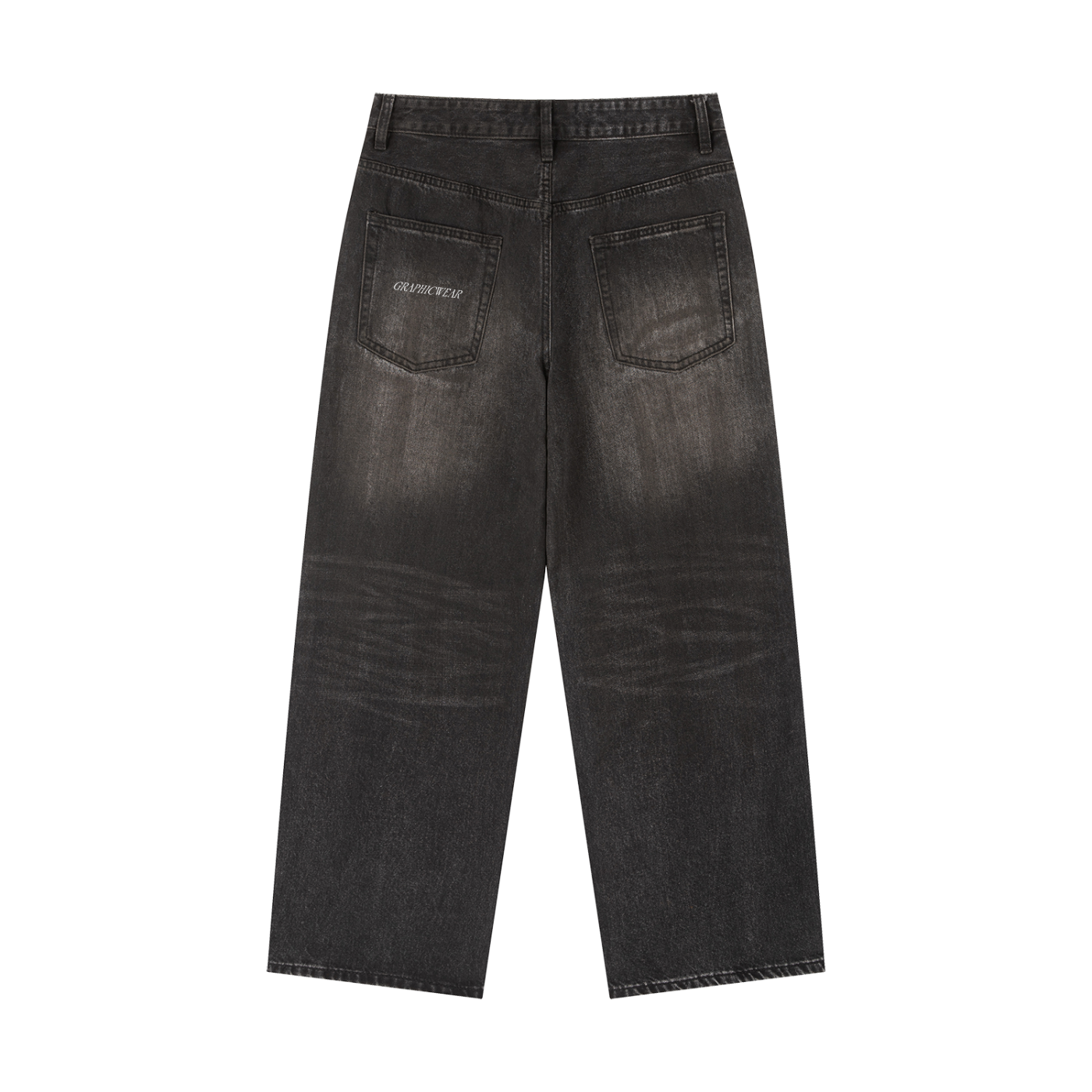 Vintage Wash Heavyweight Denim Jeans