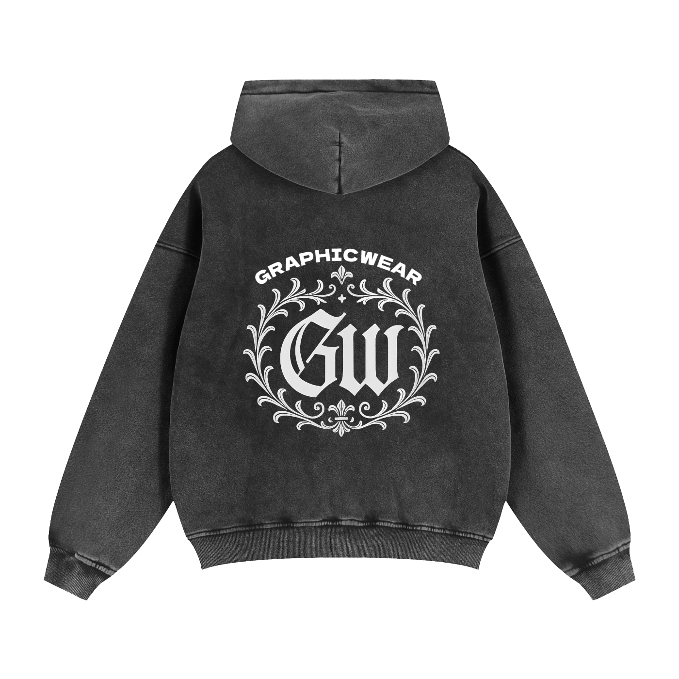 Zip-Through Boxy Fleece Hoodie